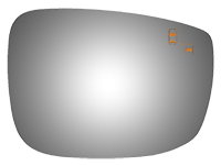 SIDE VIEW MIRROR W BLIND SPOT CROSS PATH